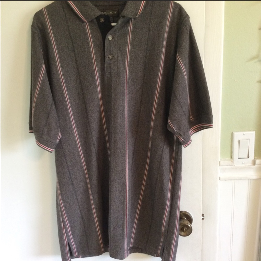 Knights Sportswear Striped Polo